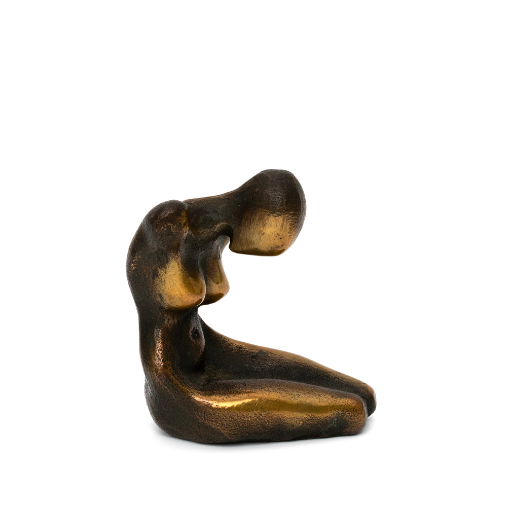Vintage European Bronze Figure