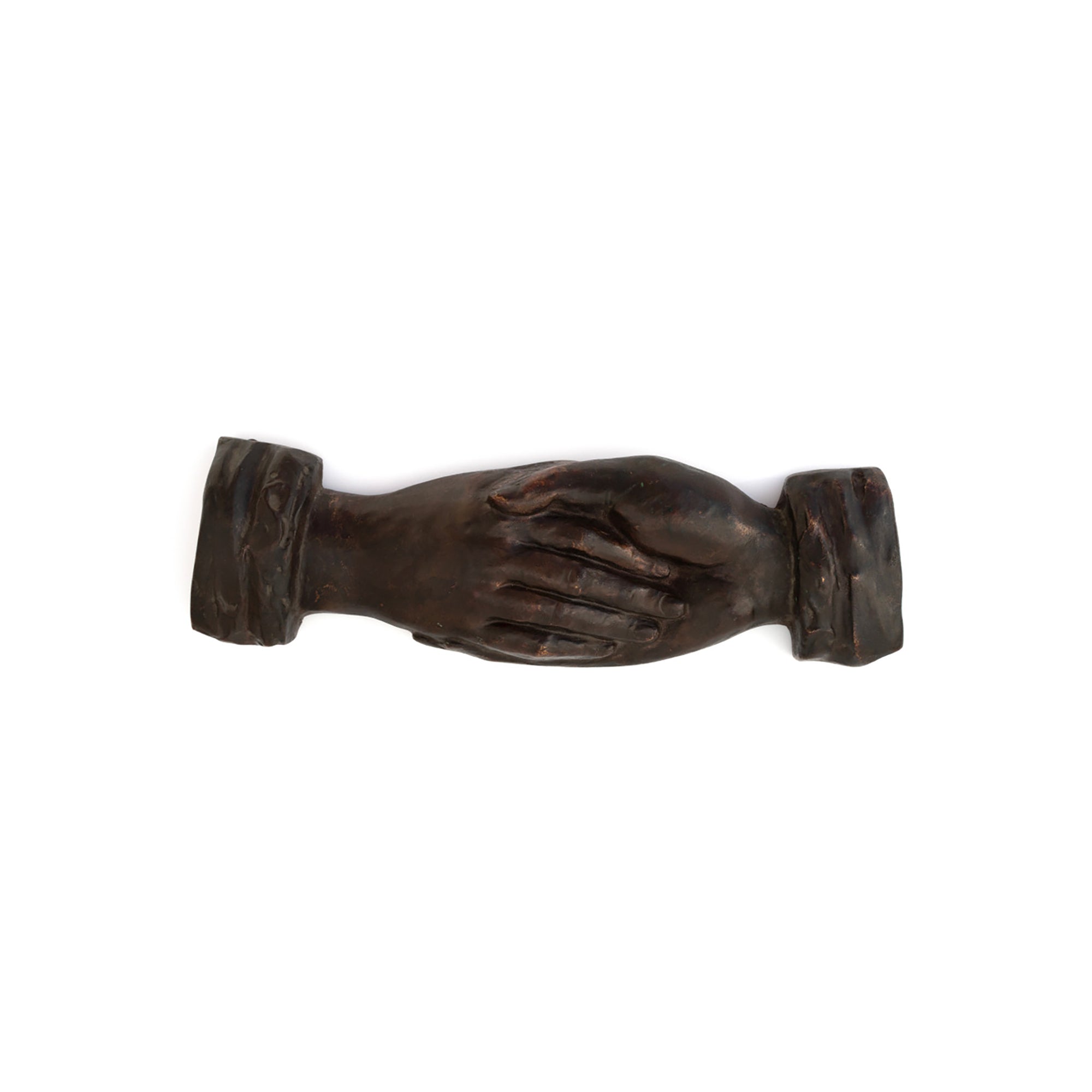 Antique French Bronze Handshake