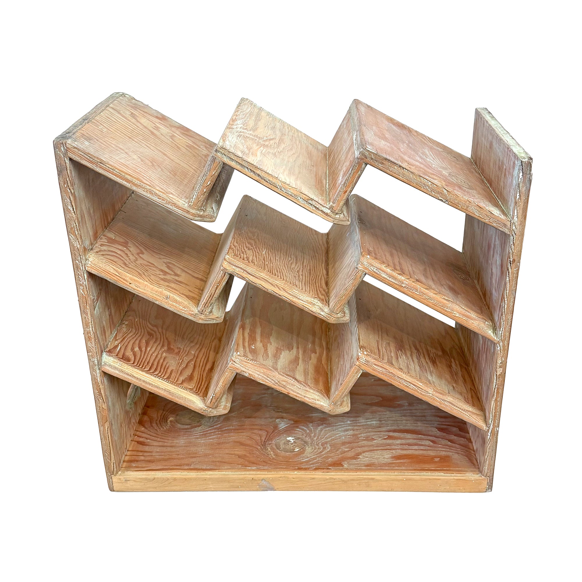 Architecturally Inspired Modernist Wood Wine Rack – The Window