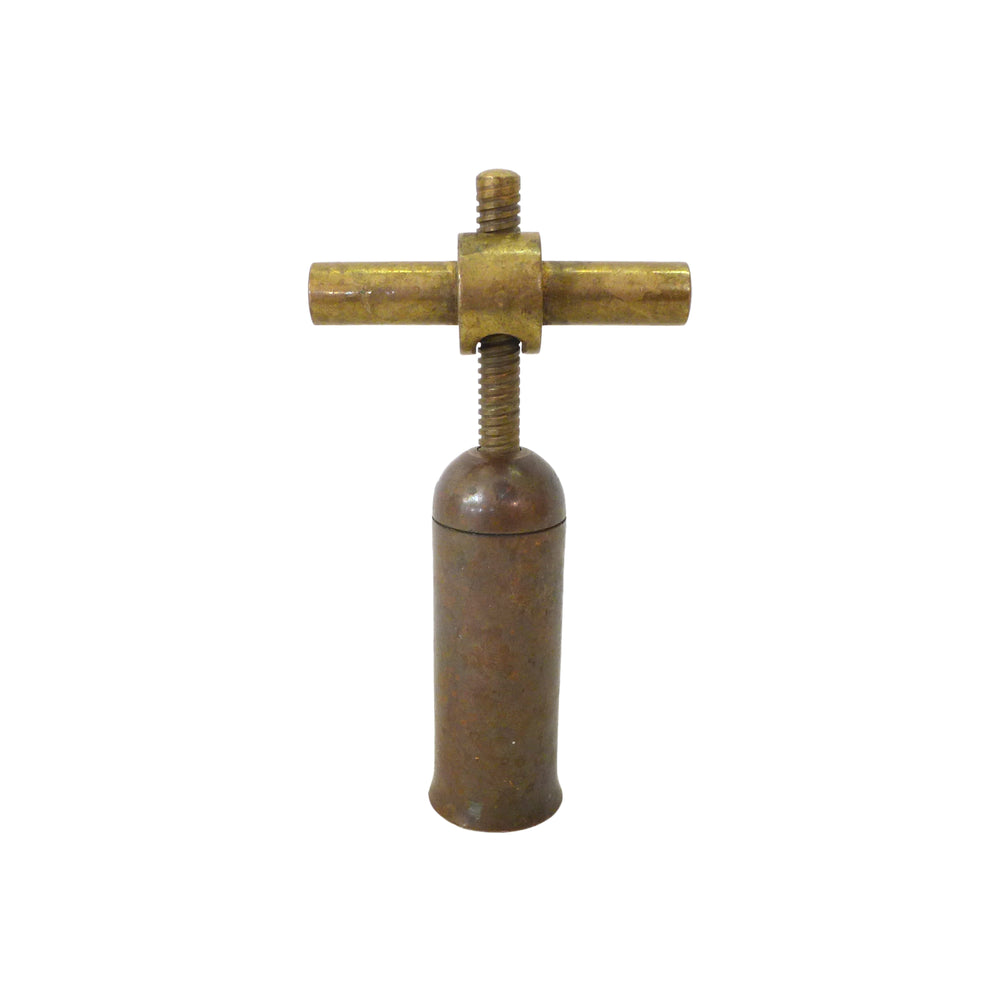 Bauhaus-Inspired Machined Bronze Corkscrew