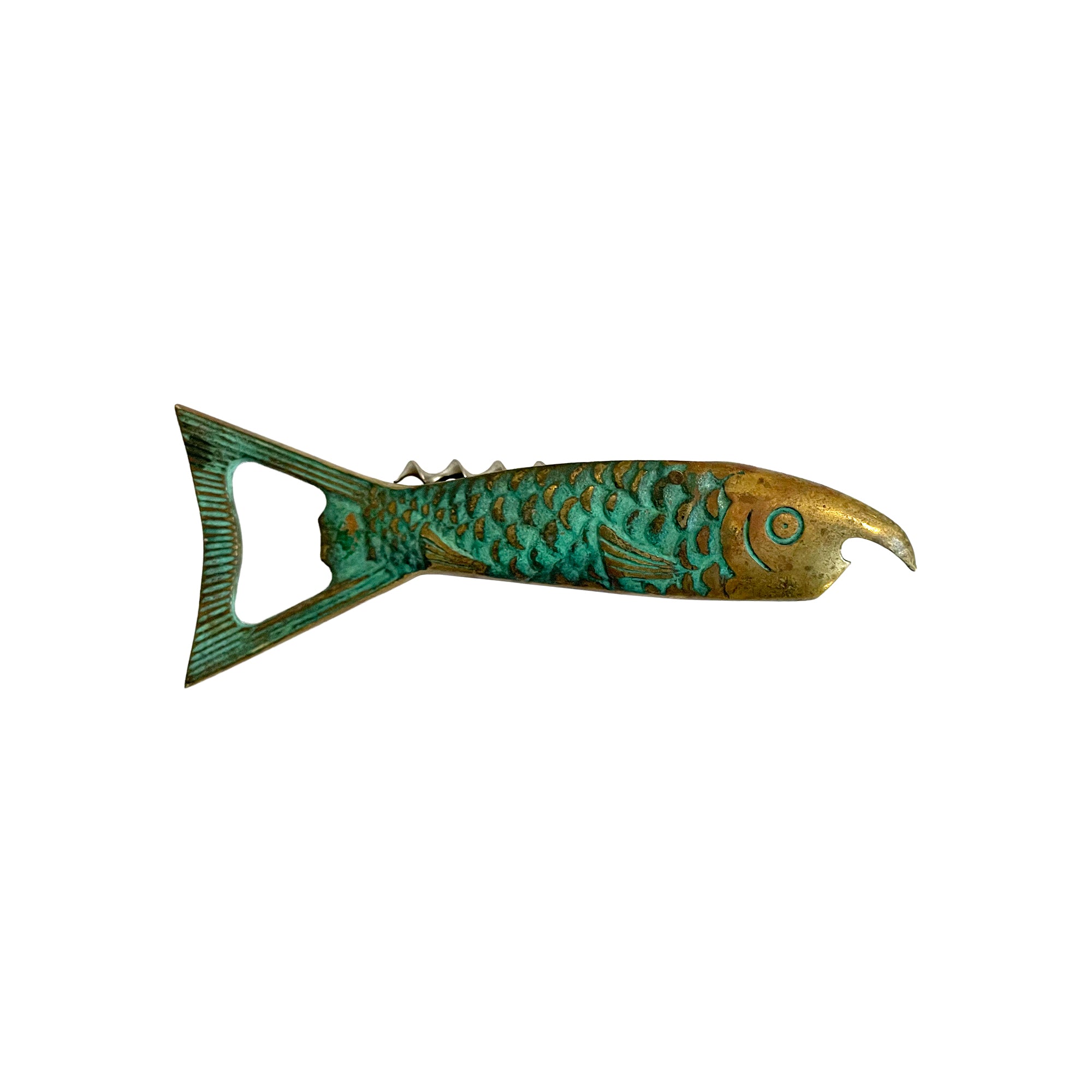 Brass Fish Bottle Opener