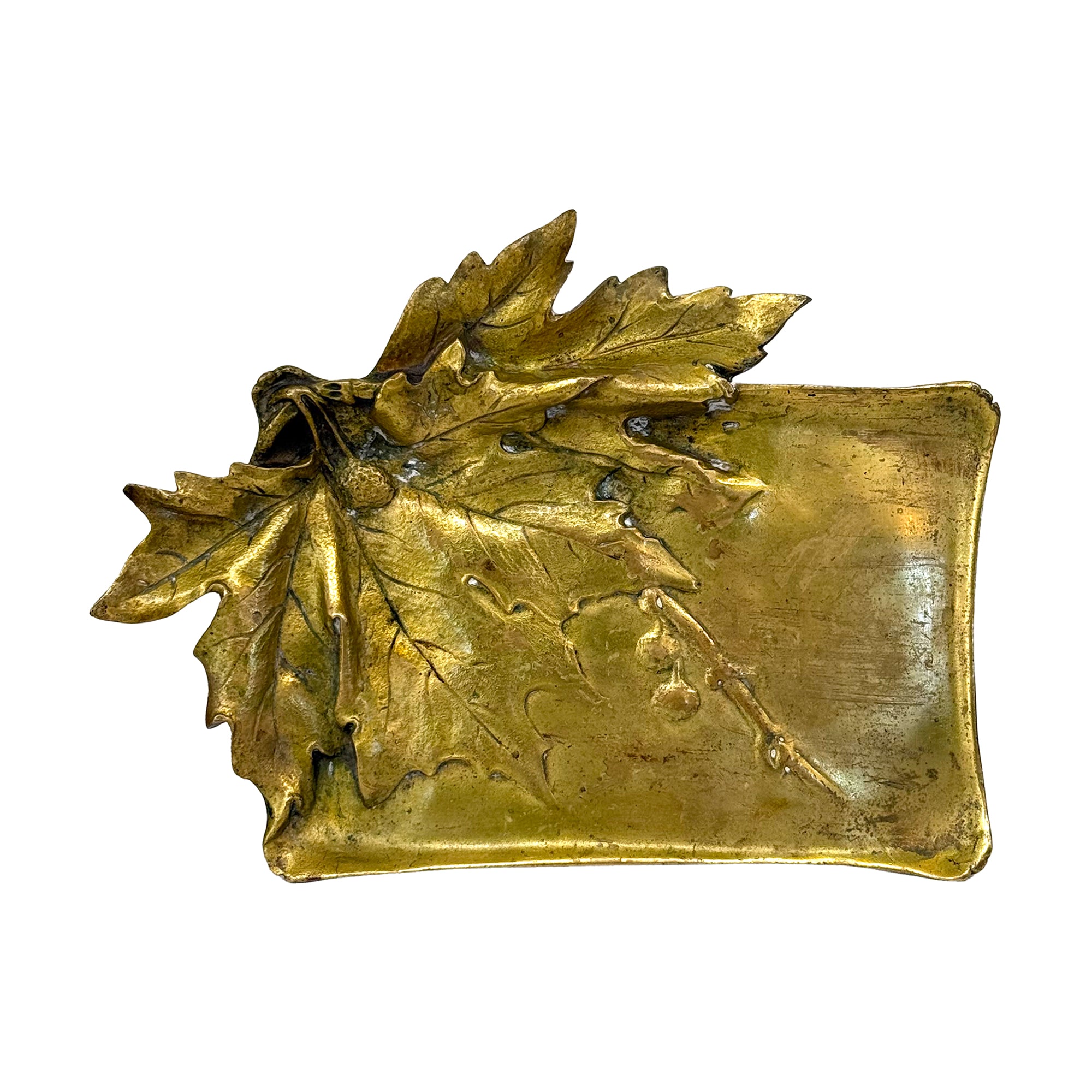 Brass Leaf Tray or Catch-All