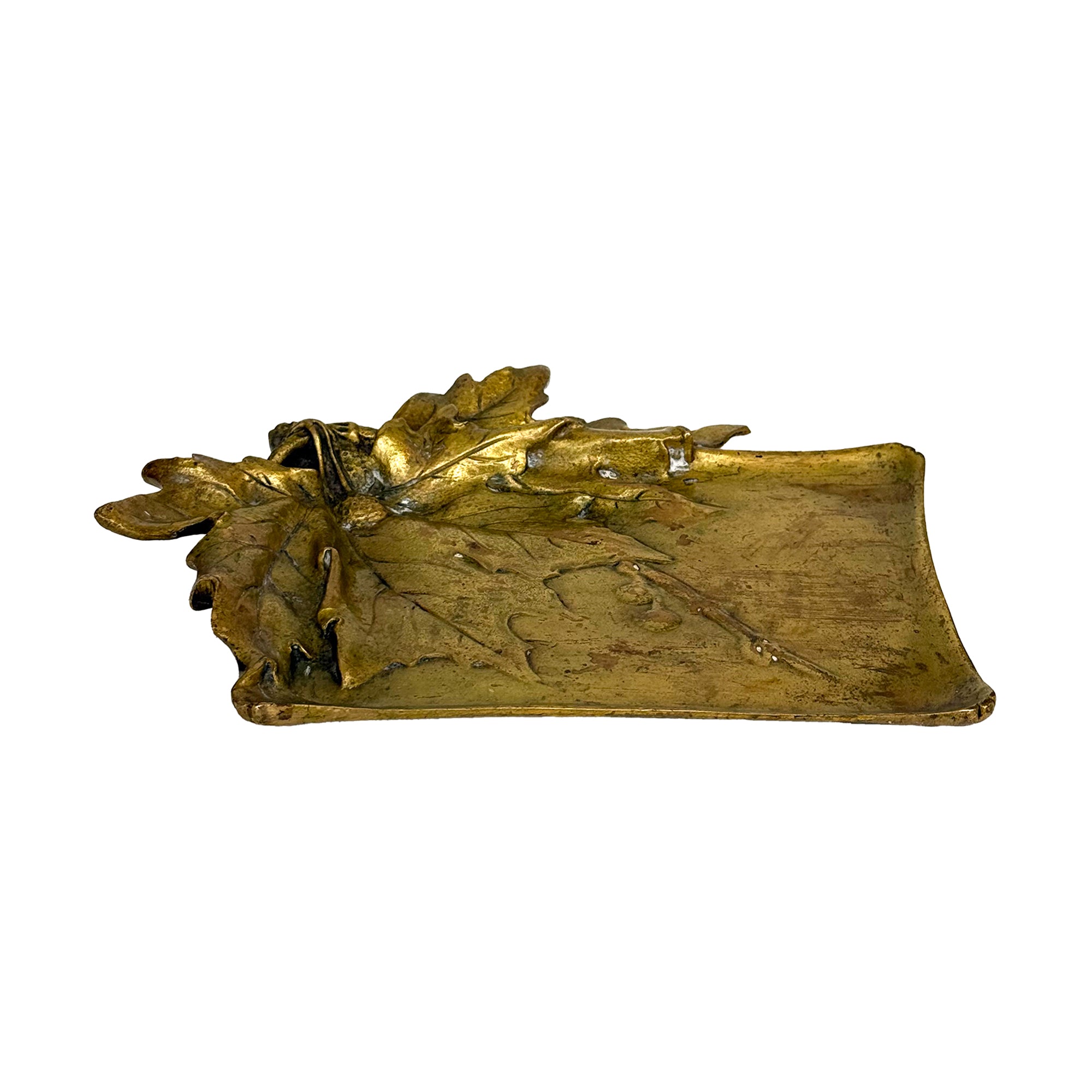 Brass Leaf Tray or Catch-All