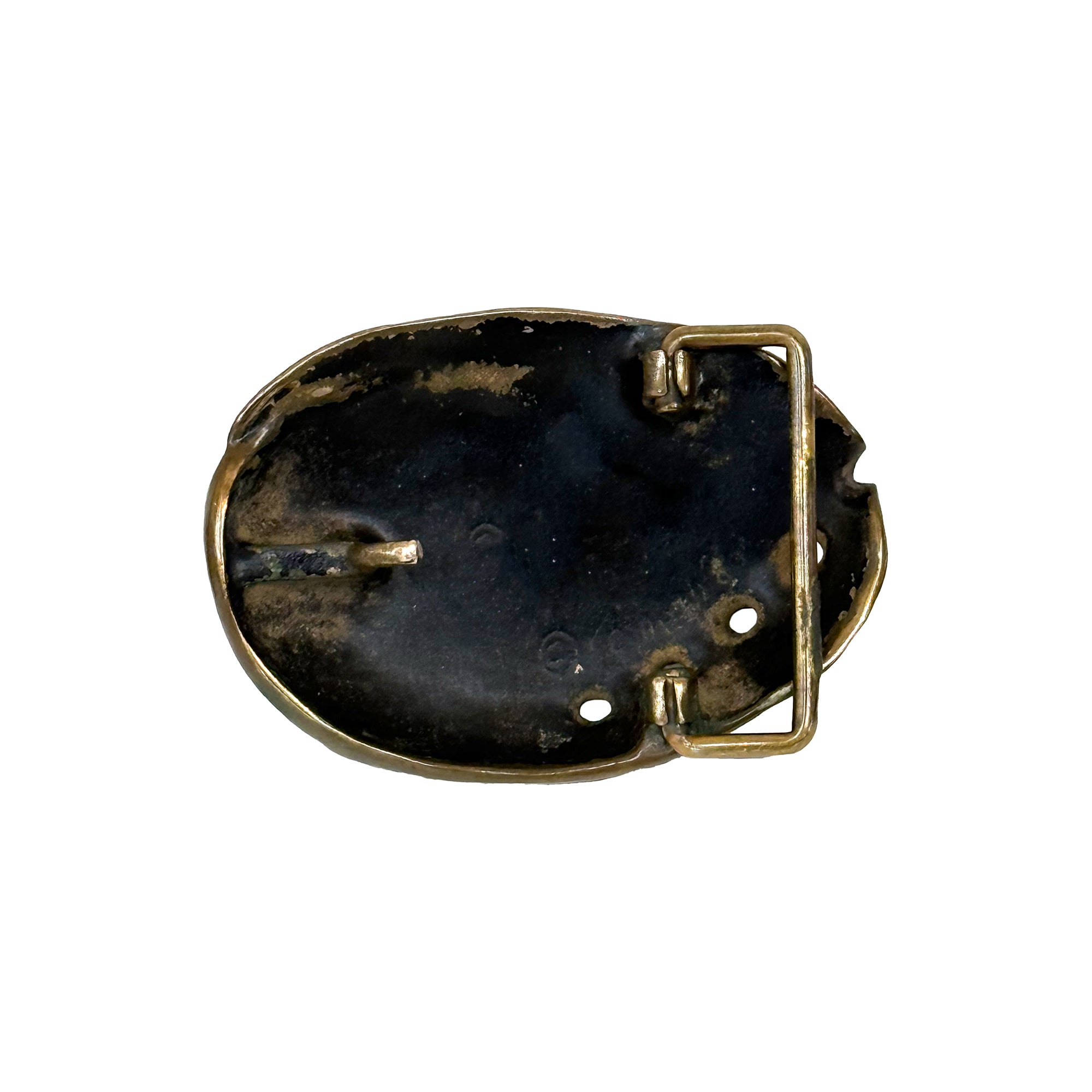 Bronze Shell Belt Buckle