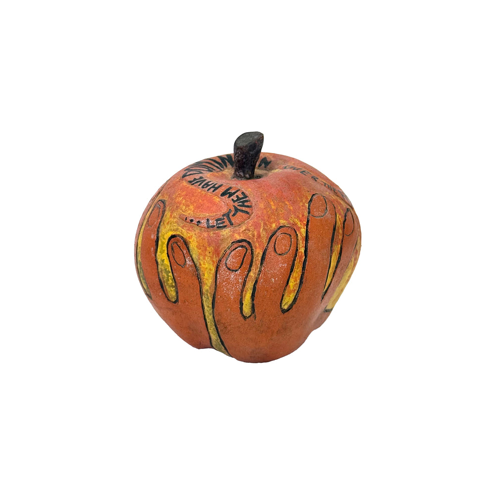 California Studio Ceramic Sculptural Apple