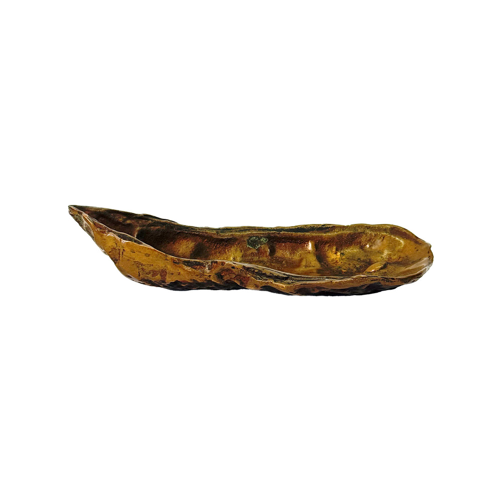 Cast Bronze Oyster Shell by Marie Zimmermann