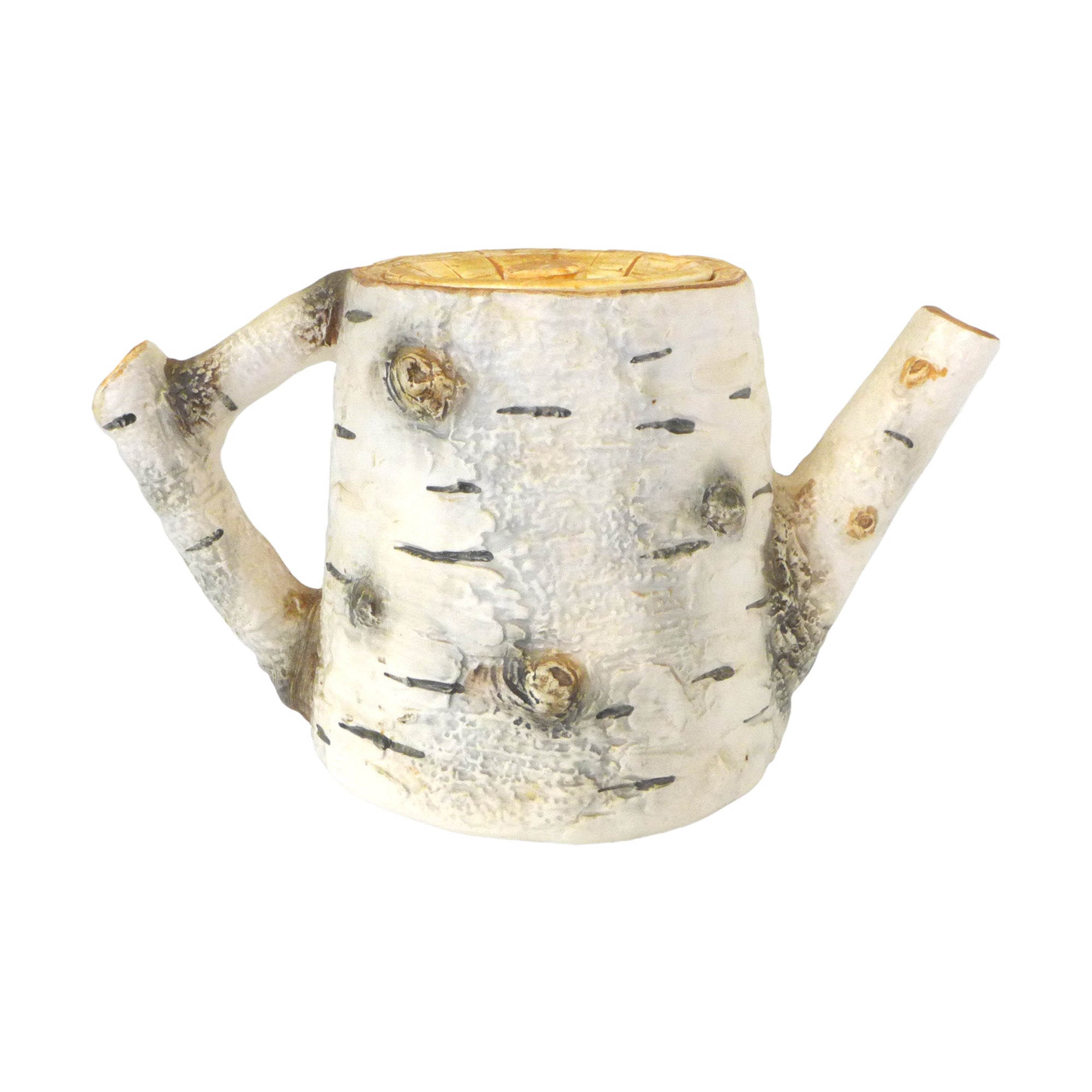 Ceramic Trompe L’Oeil “Birch” Teapot