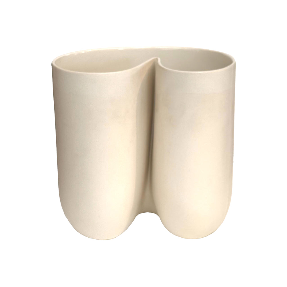 Contemporary Biomorphic Ceramic Vase by Dust/Form