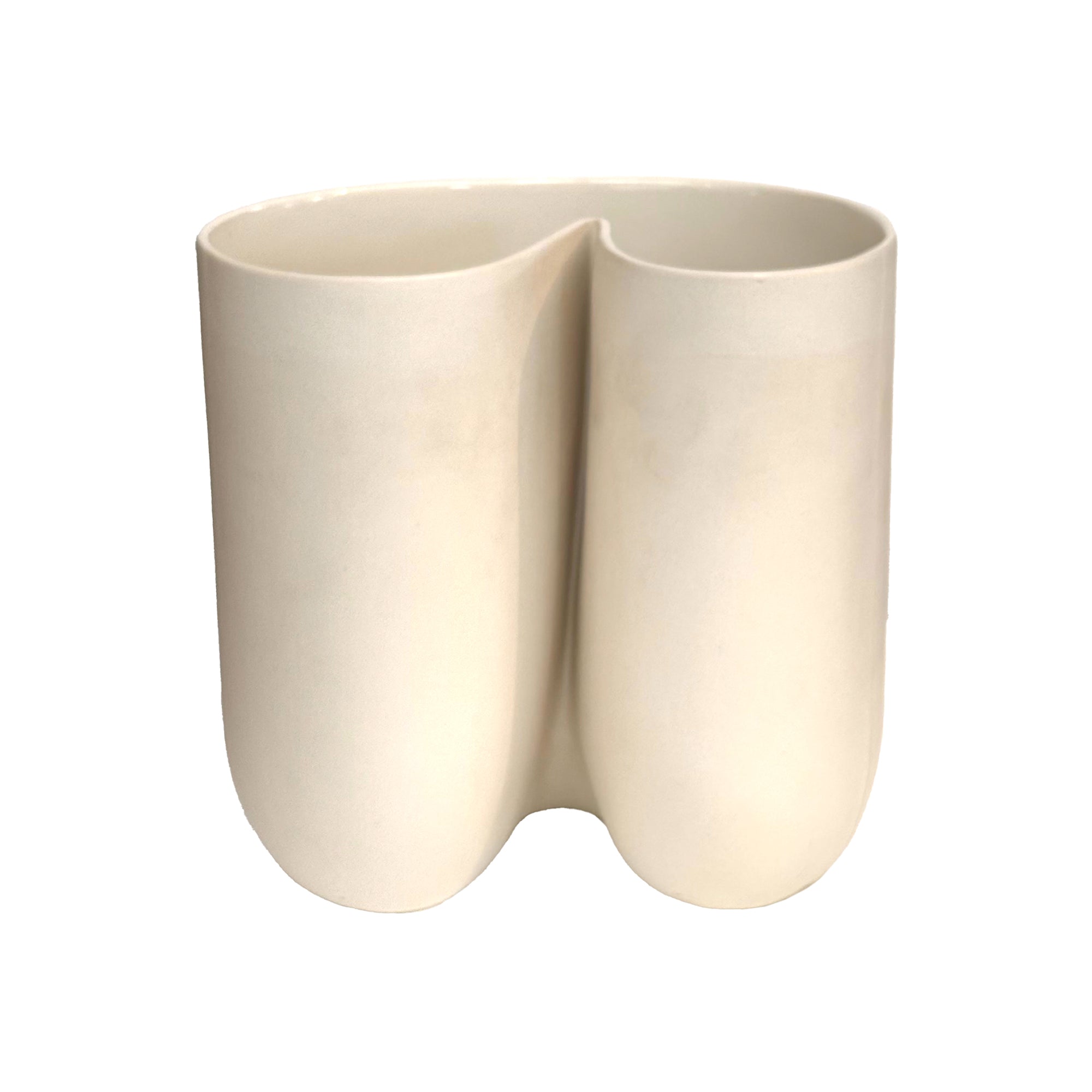 Contemporary Biomorphic Ceramic Vase by Dust/Form