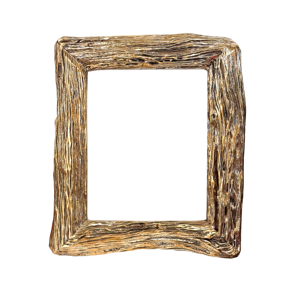 Contemporary Faux Bois Cast Bronze Frame by THE WINDOW