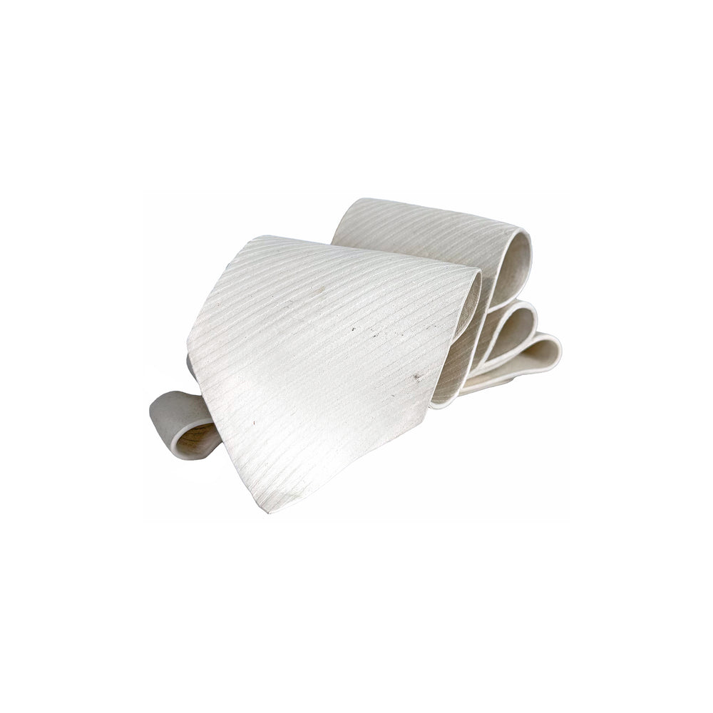 Contemporary Undulating Ceramic Tie Sculpture