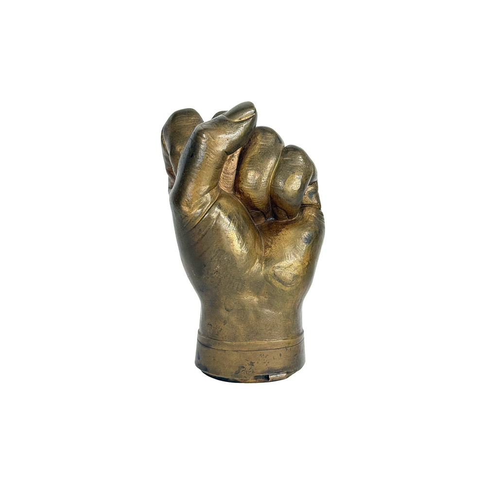 Early 20th Century Bronze Fist