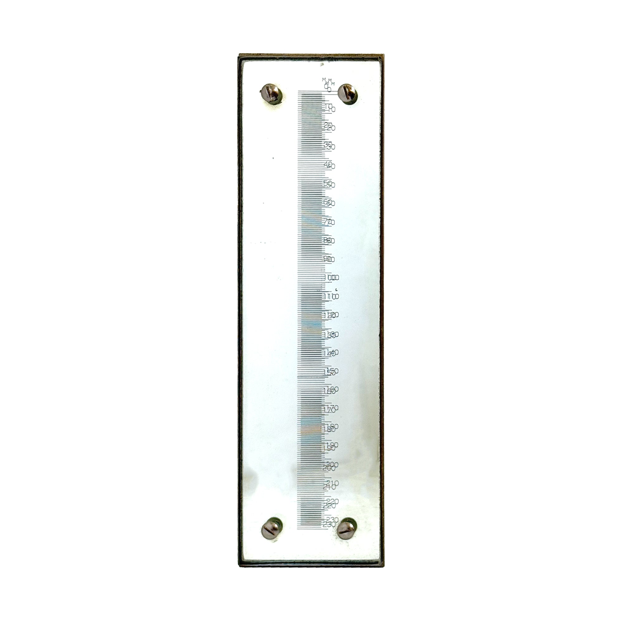 European Mirrored Measuring Paperweight