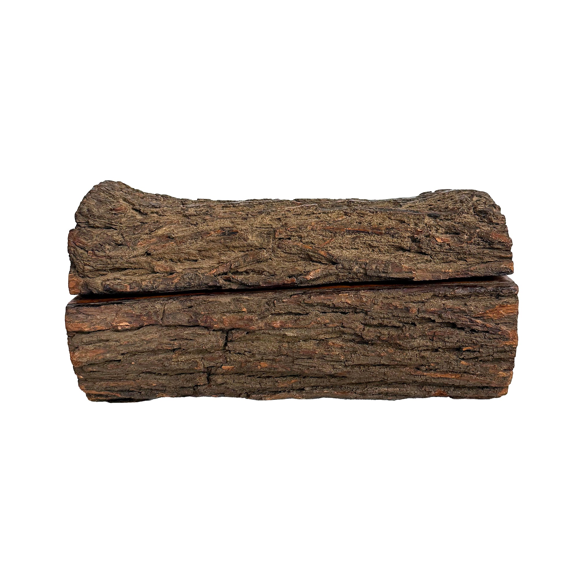 Lidded Log Wood Box
