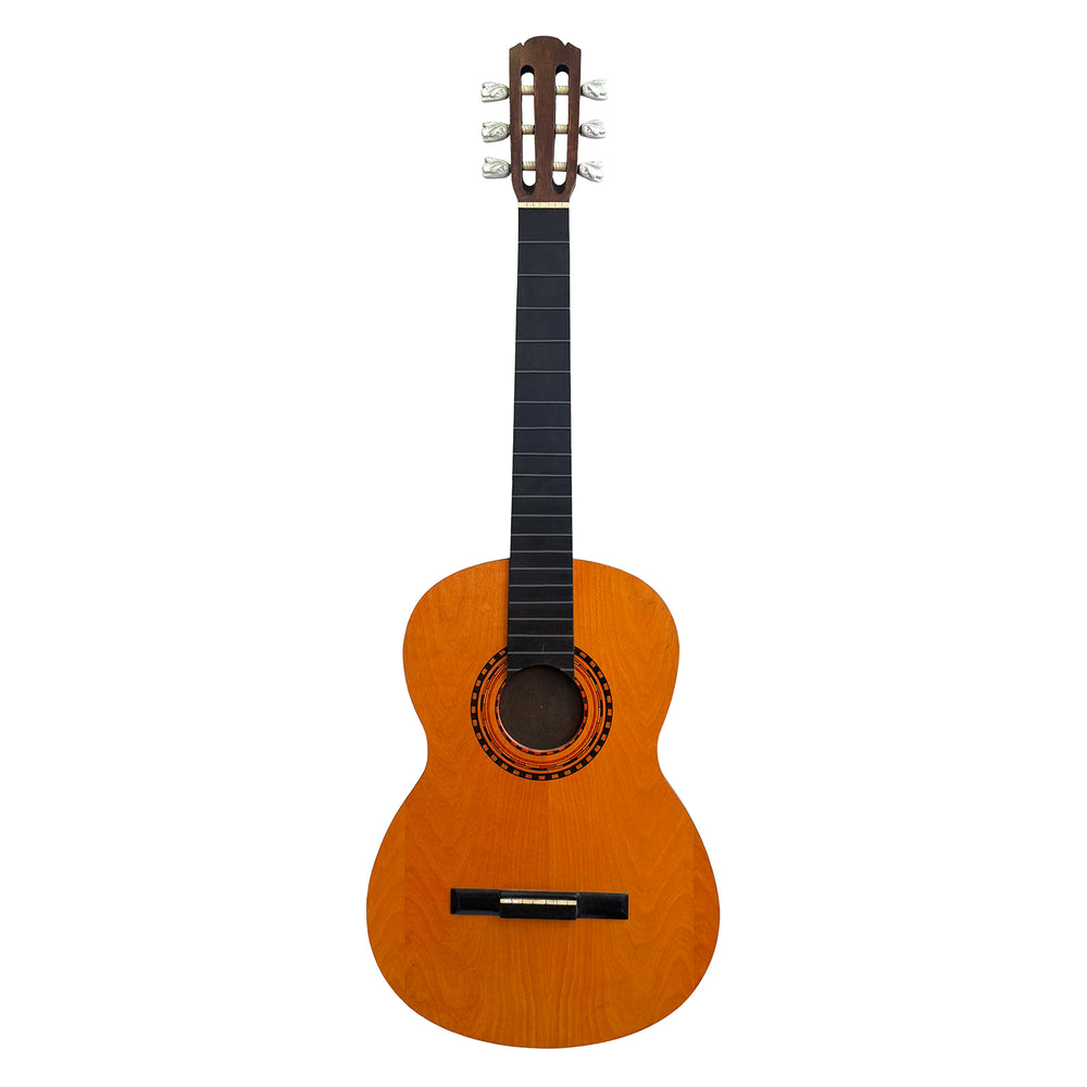 Folk Art Oversized Acoustic Guitar Sign
