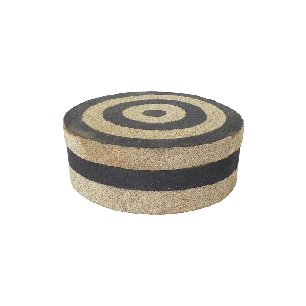 Folk Art Sandpaper Round Bullseye Box
