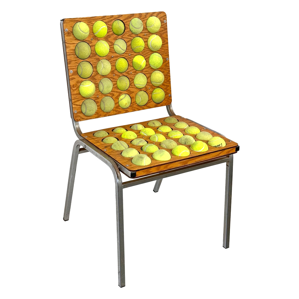 Folk Art Tennis Balls Chair