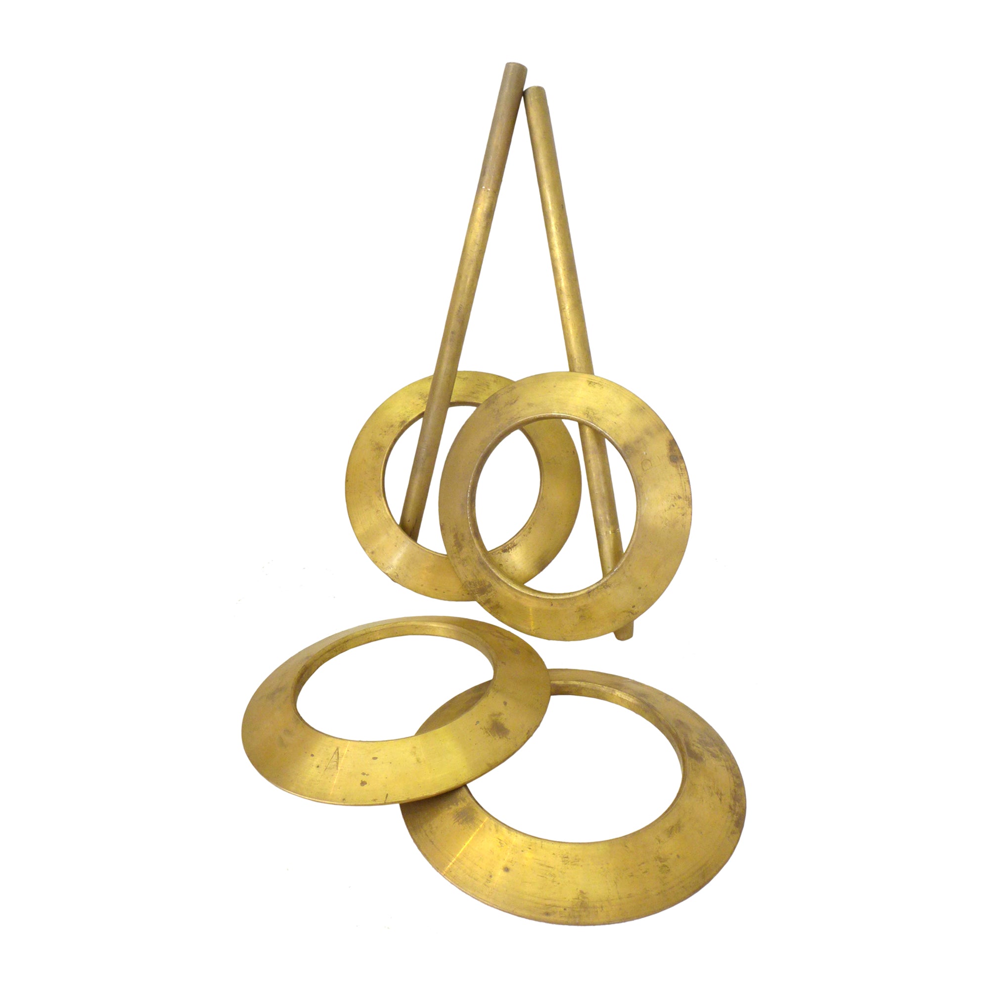 French Brass Quoits Game Set