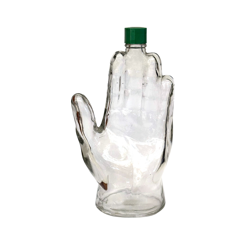 Glass Hand Bottle