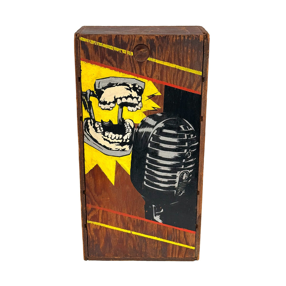 Handmade & Painted Wood Box by John Miner