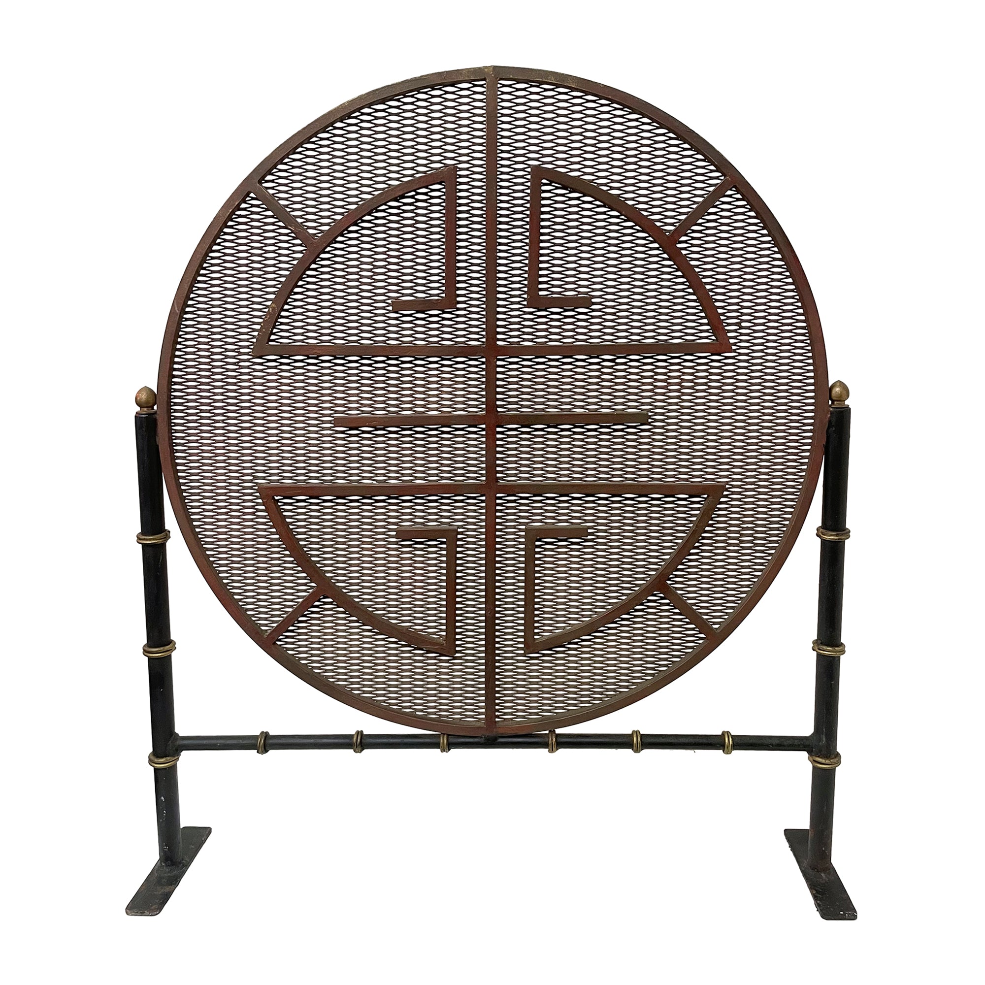 Iron Chinoiserie Firescreen