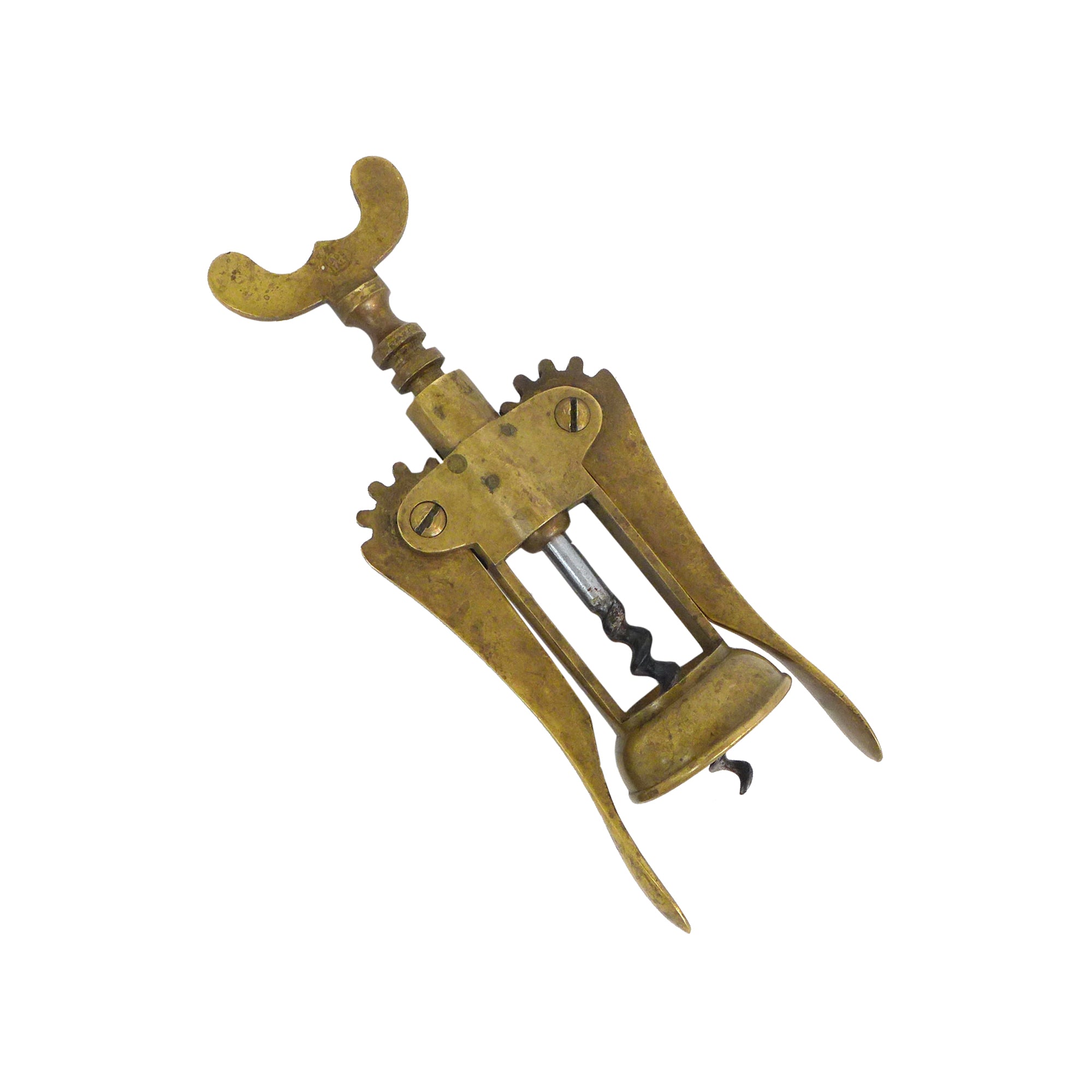 Italian Brass Corkscrew