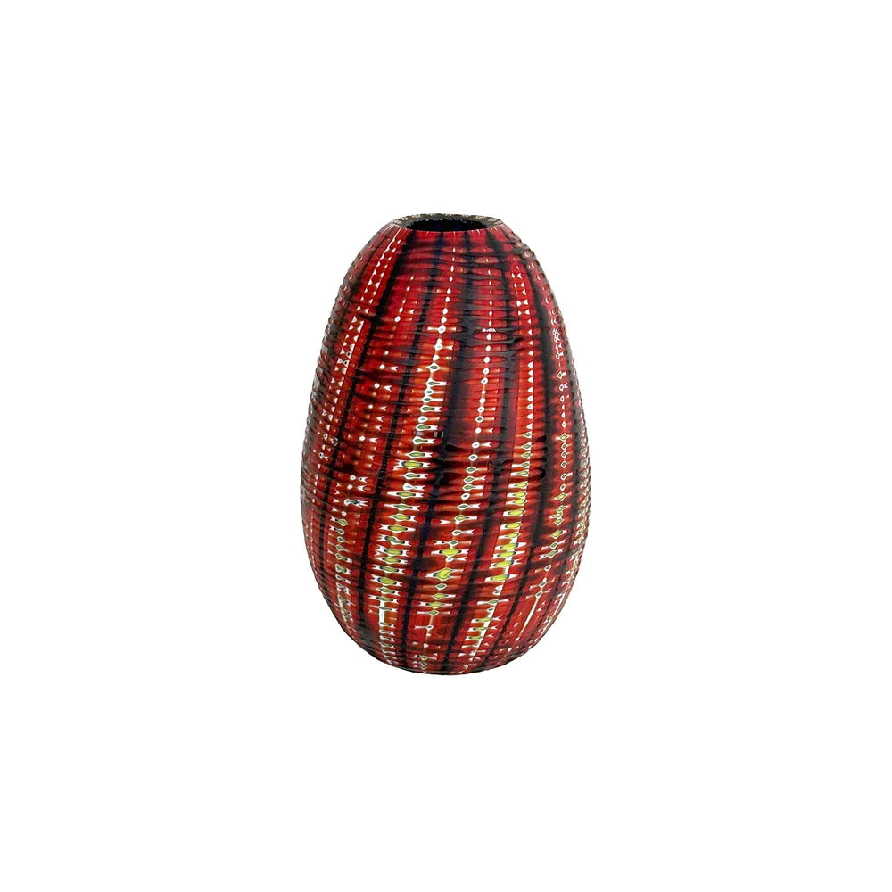 Italian Multicolor Glass Weedpot