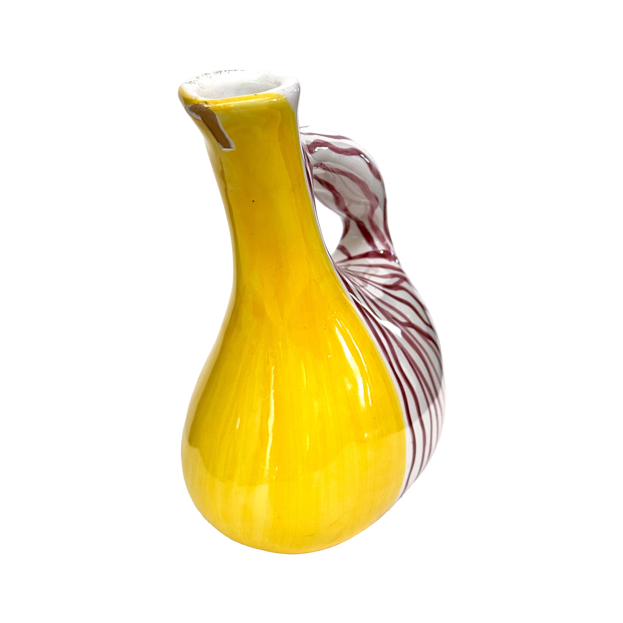 Italian Studio Ceramic Pitcher by Deruta