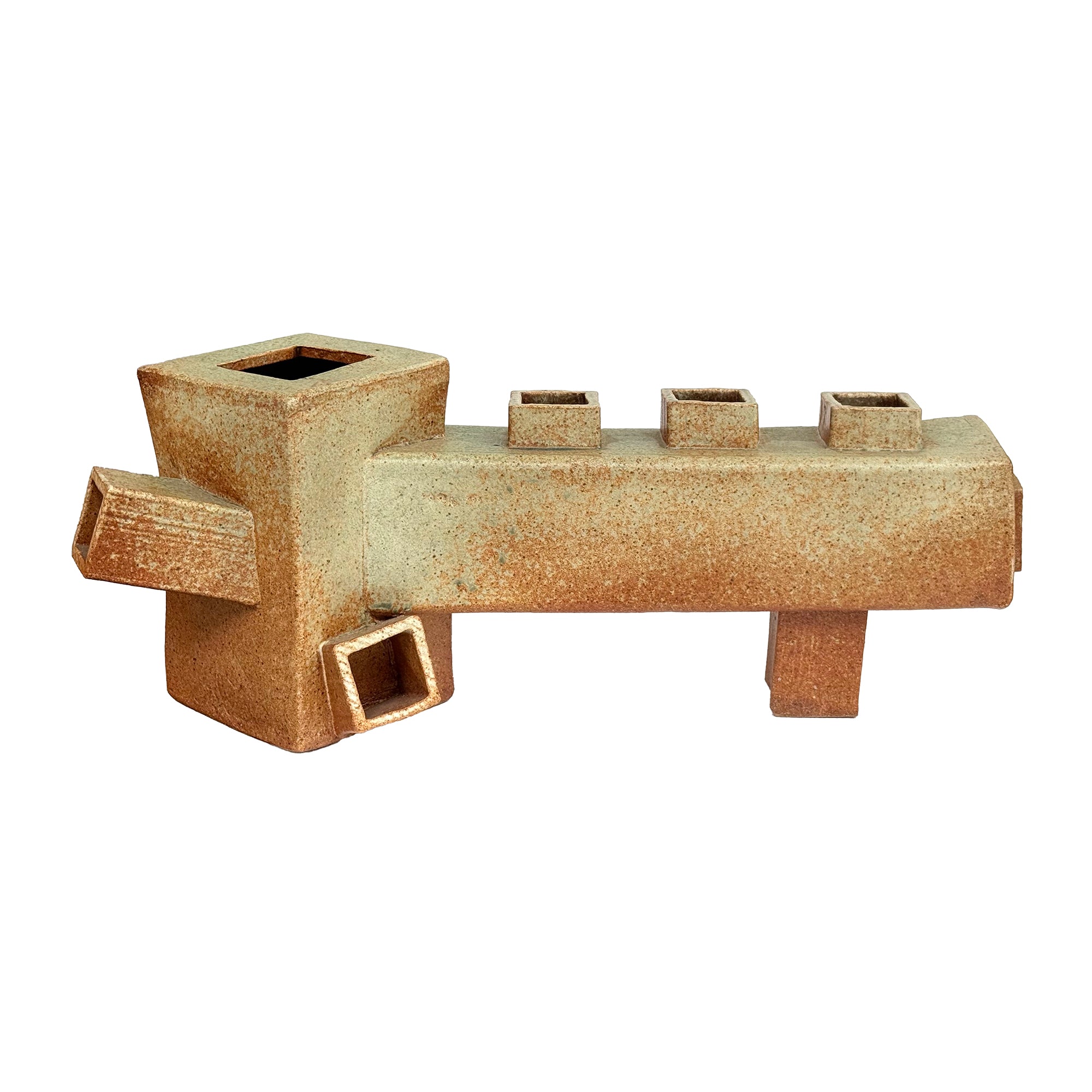 Japanese Architectural Studio Ceramic Ikebana Vase