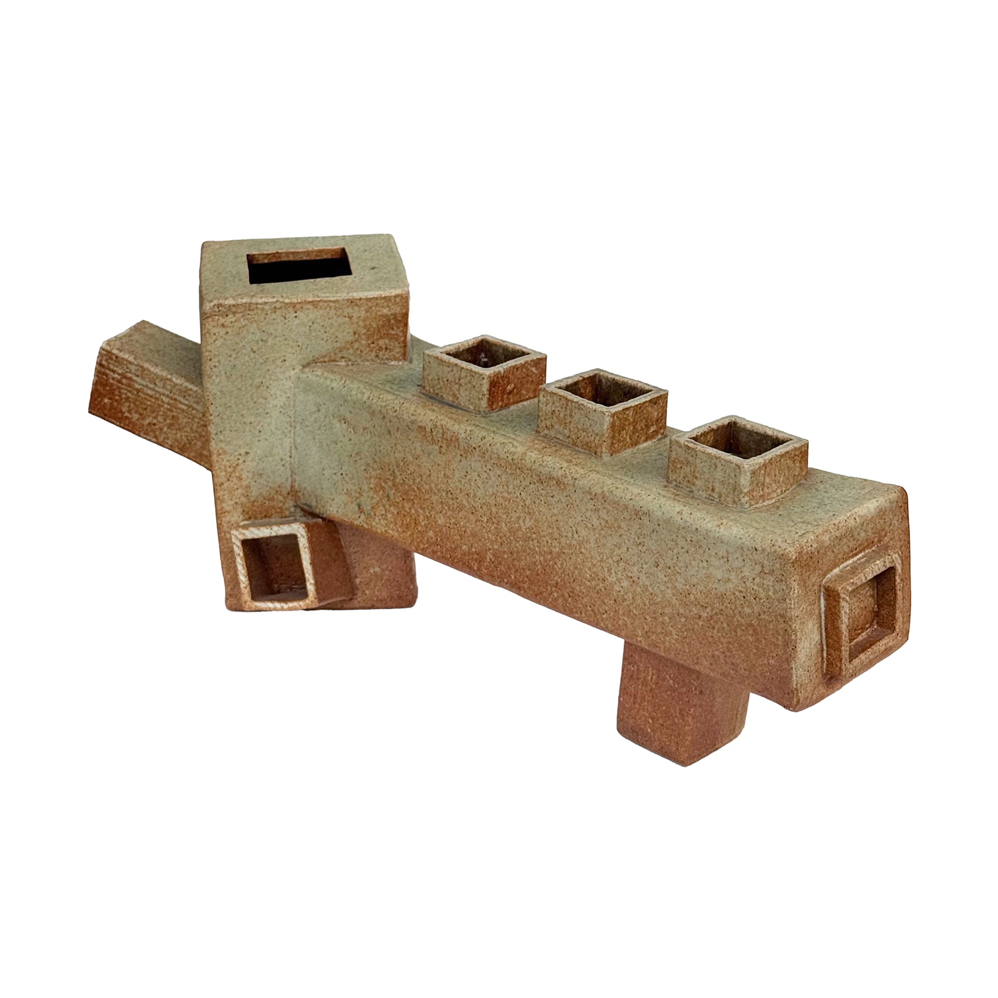 Japanese Architectural Studio Ceramic Ikebana Vase