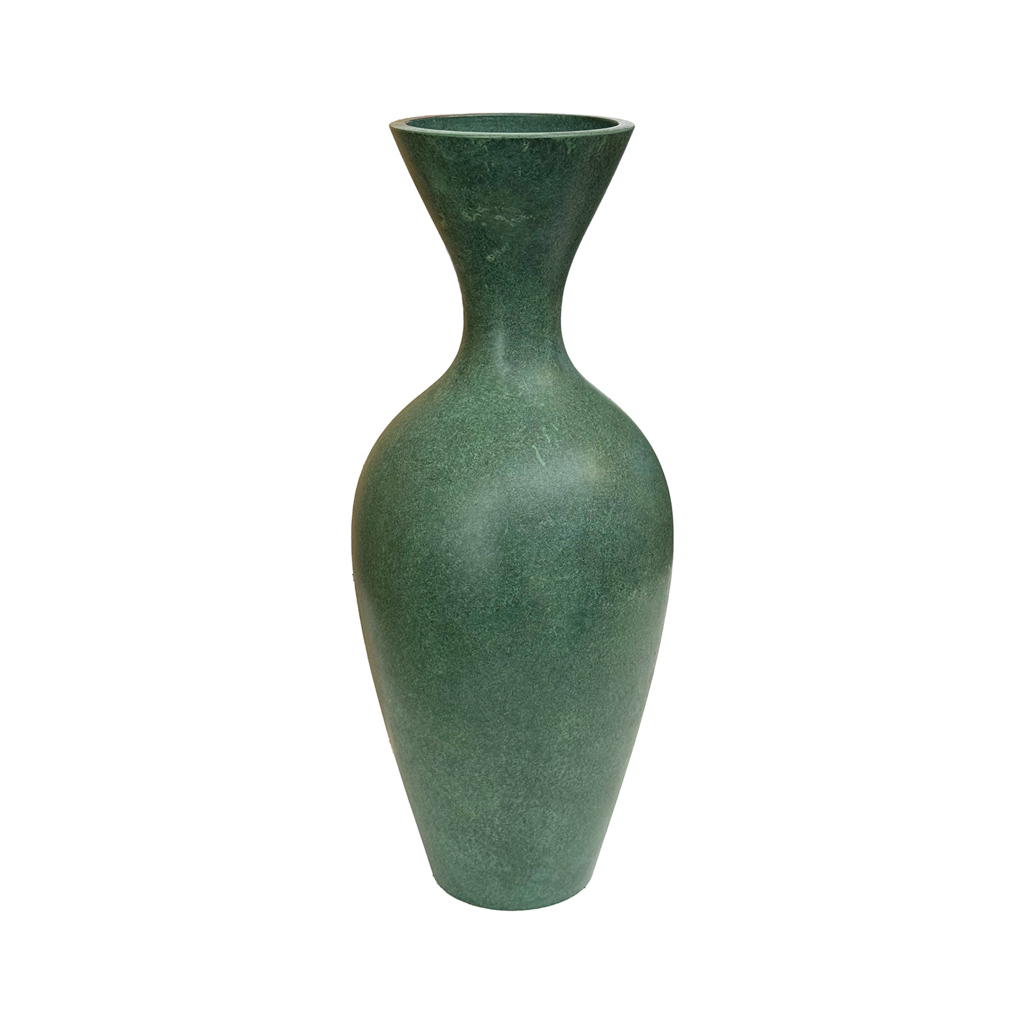 Japanese Bronze Vase with Applied Patina