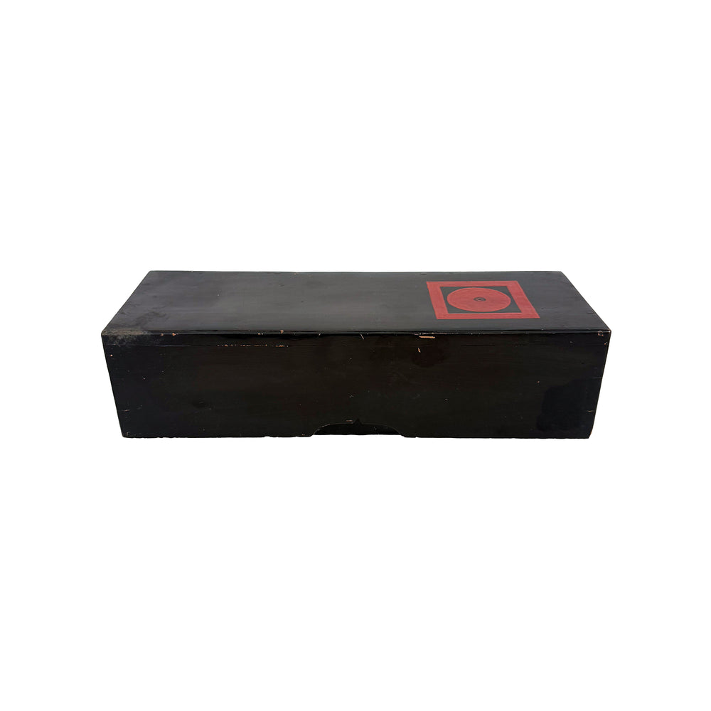 Japanese Lacquered Wood Lidded Box