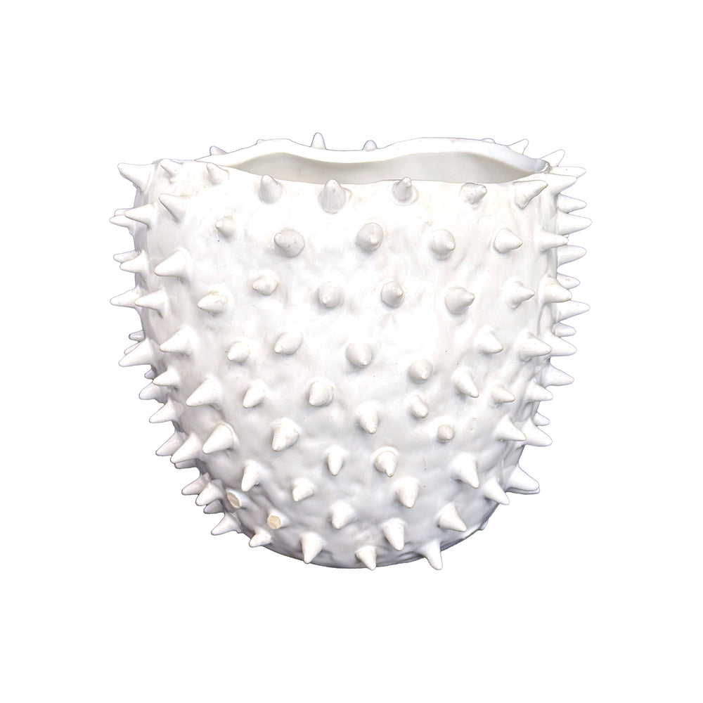 Italian Studio Ceramic Spikes Vase