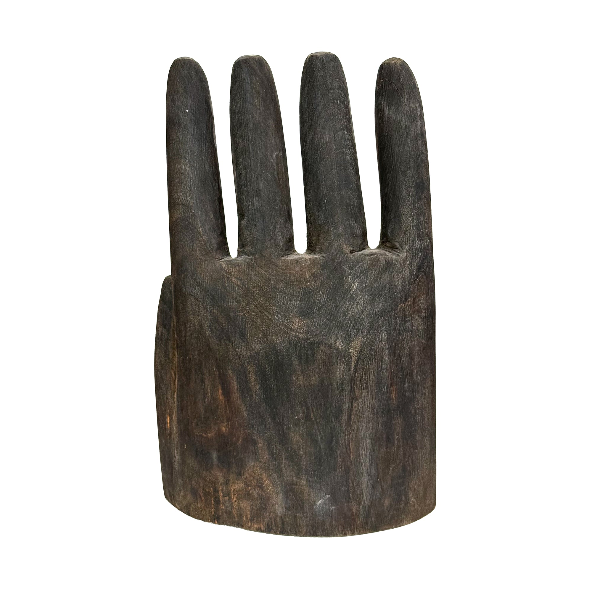Japanese Stylized Wooden Hand Sculpture