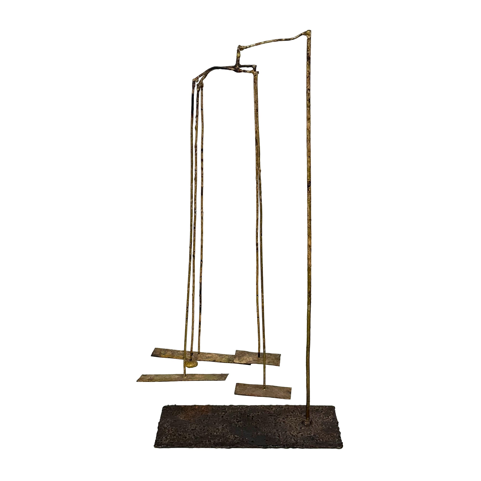 Kenetic Metal Studio Sculpture by Marcello Fantoni for Raymor