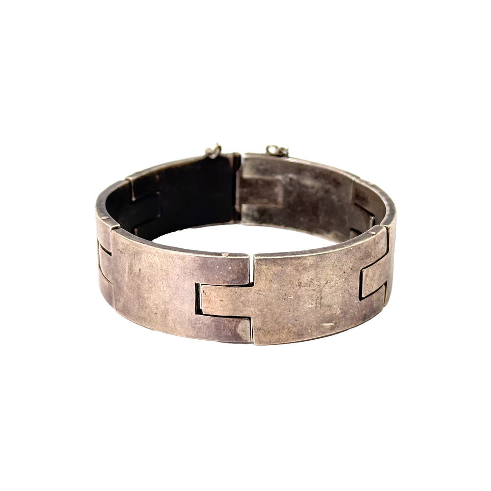 Mexican Modernist Sterling Bracelet