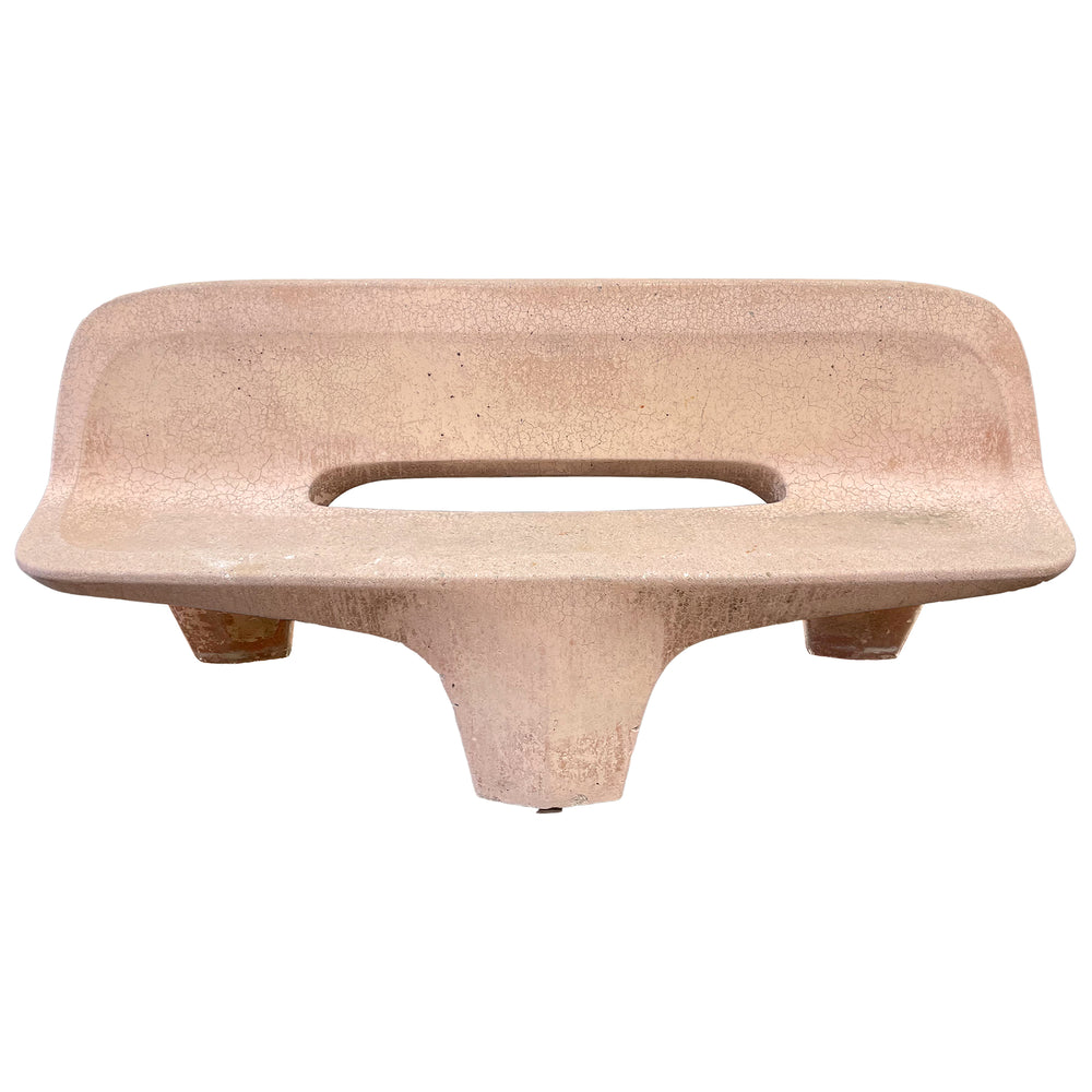 Modernist Cast Stone Bench by Jim Miller-Melberg