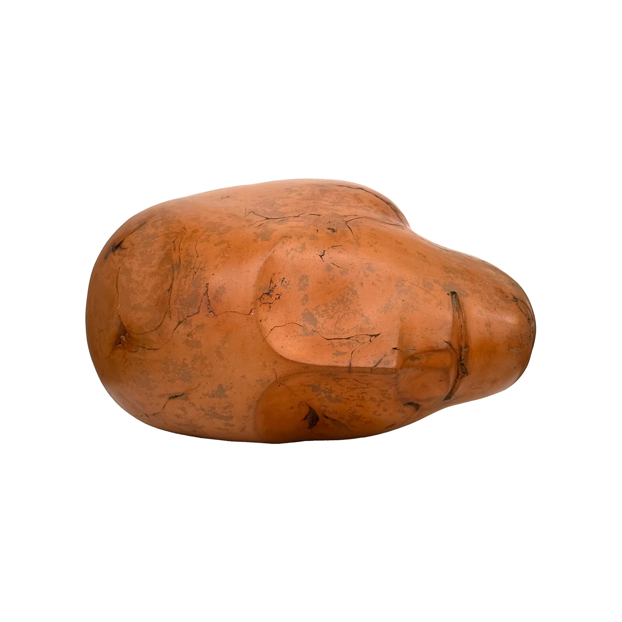 Modernist Ceramic Head Sculpture by Zoltan Popovitz