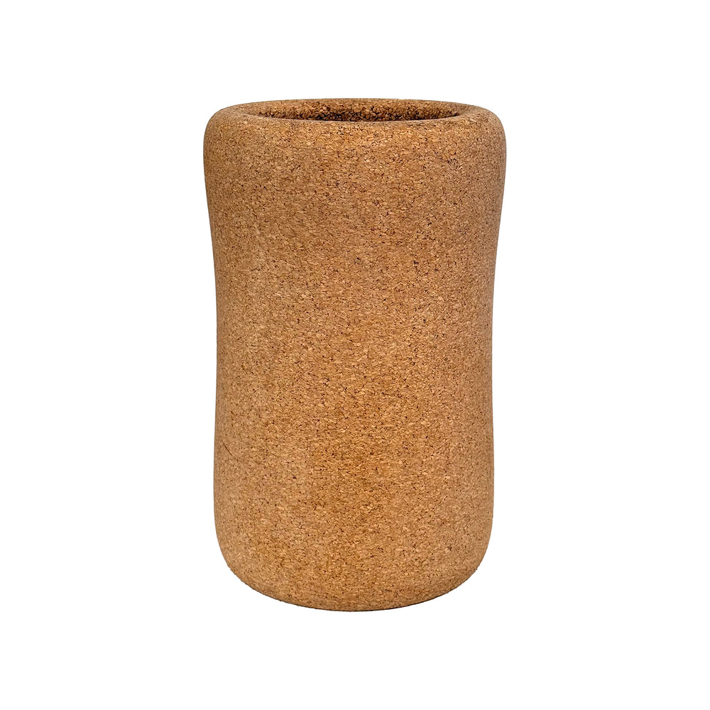 Modernist Cork & Glass Vase