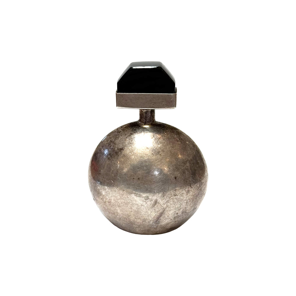 Modernist Sterling Perfume Bottle