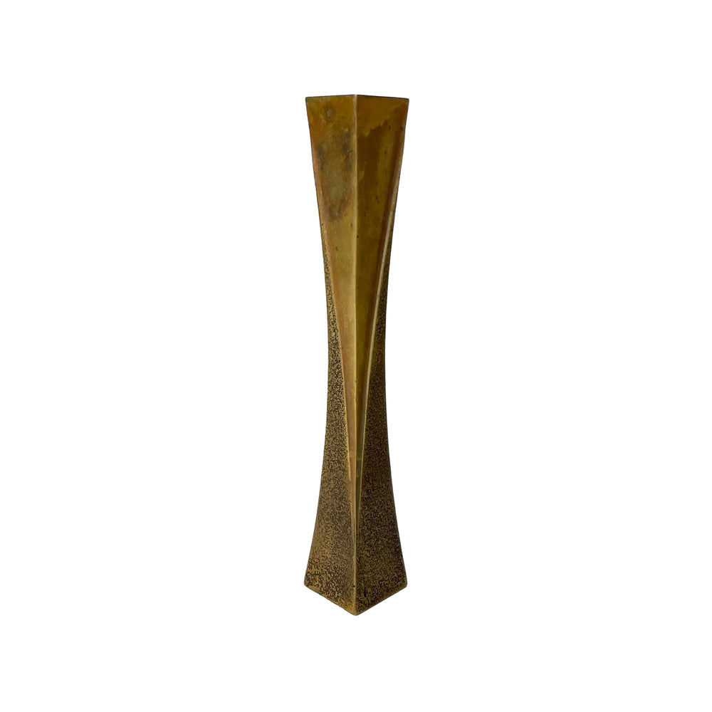 Modernist Tapering Bronze Vase