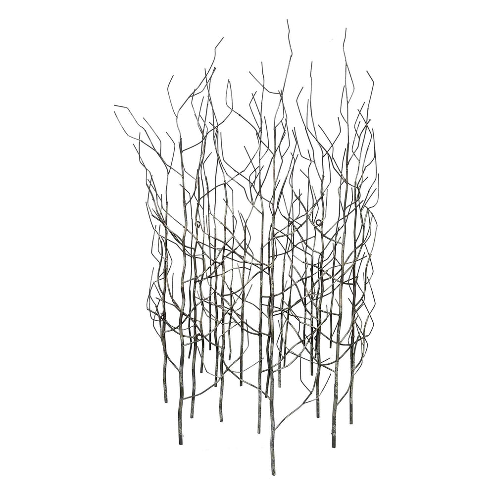 Modernist Twigs Wall-Hanging Sculpture in the Manner of Curtis Jere