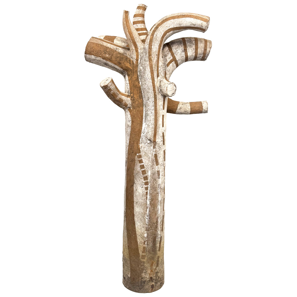 Monumental Postmodern Cast Concrete Sculpture