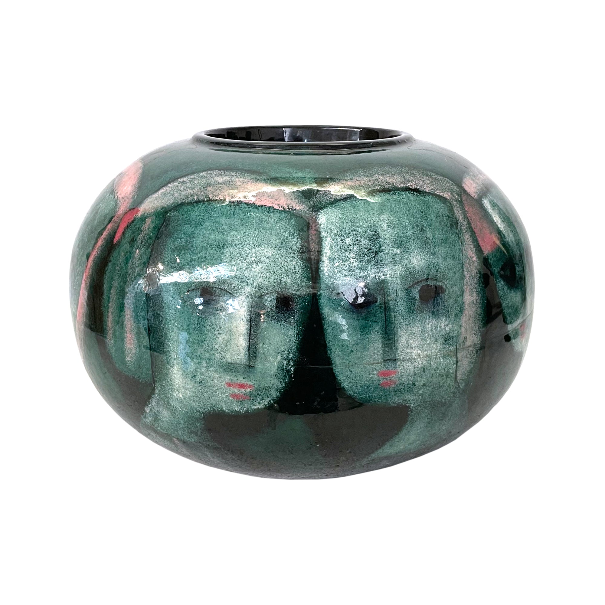 Monumental Studio Ceramic Vase by Polia Pillin