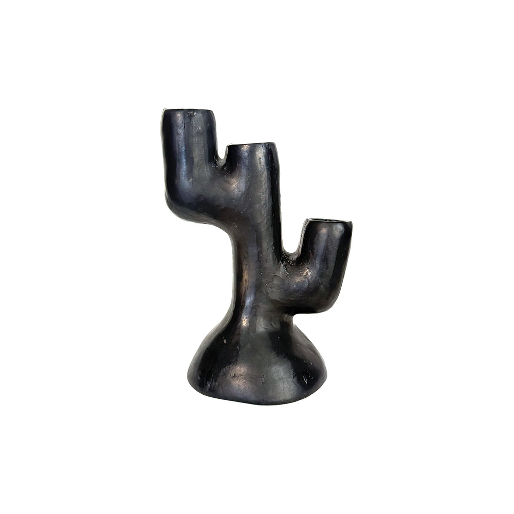 Oaxacan Ceramic Candelabra