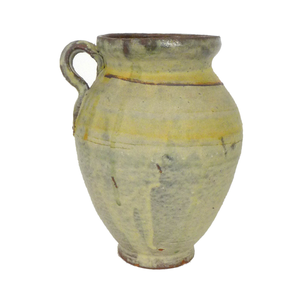 One-Handled Studio Ceramic Vase