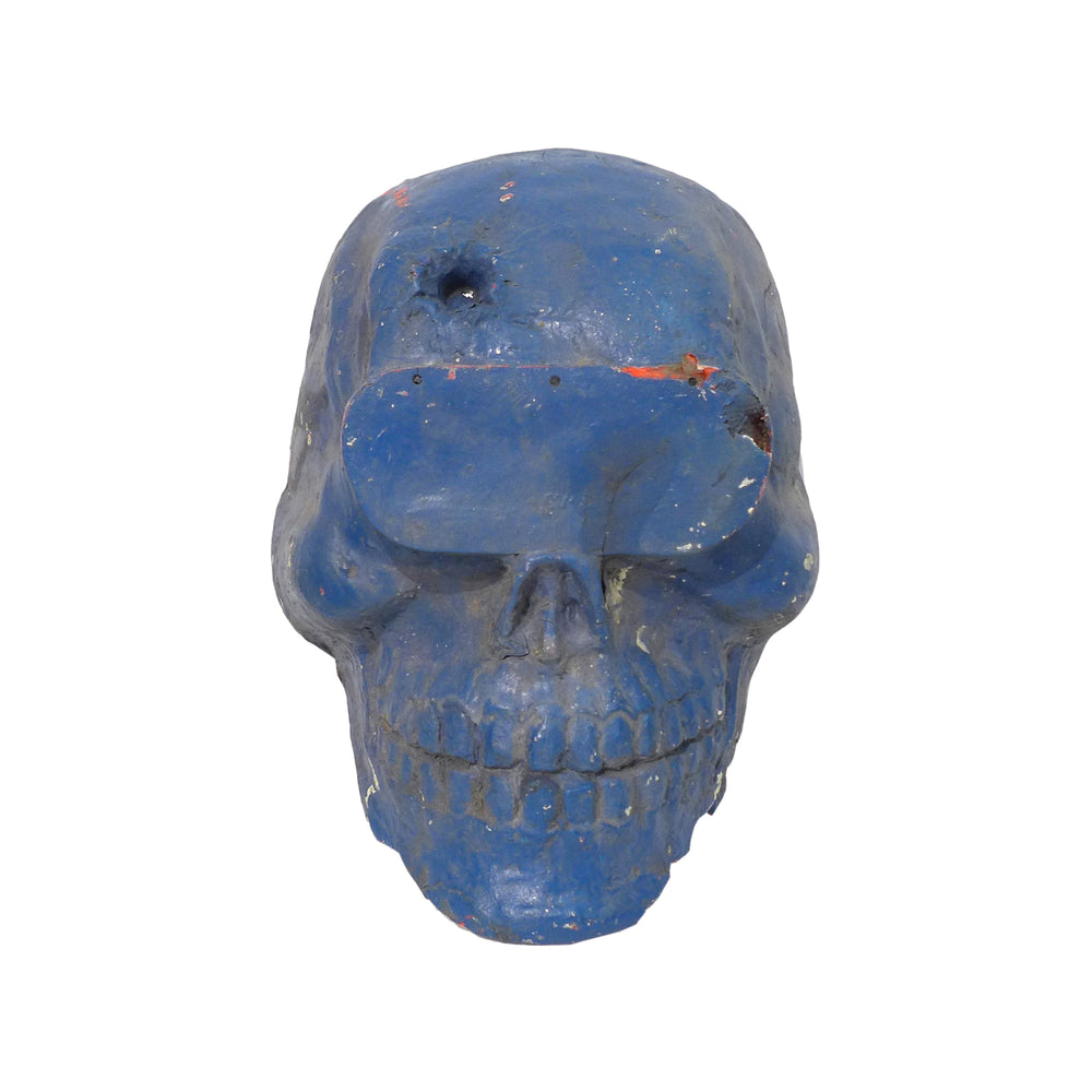 Painted Composite Skull “Mask”