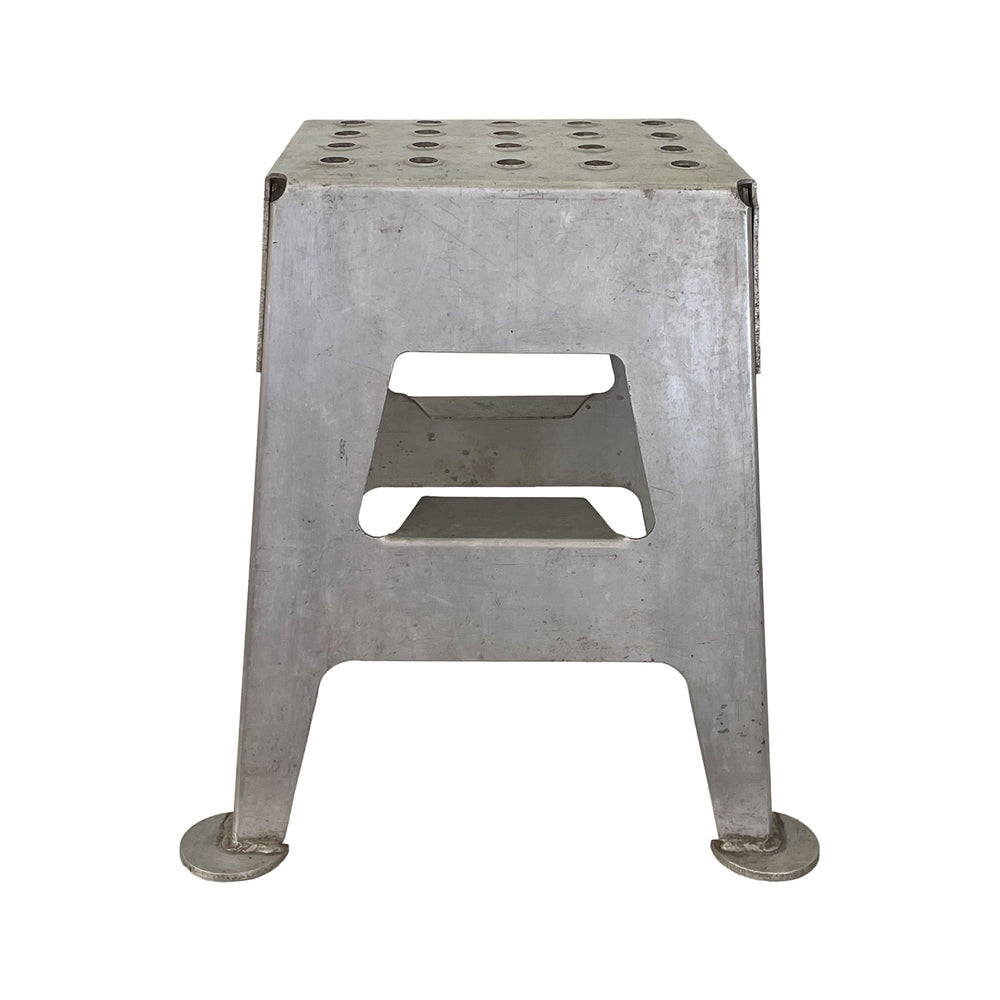 Perforated Aluminum Stool