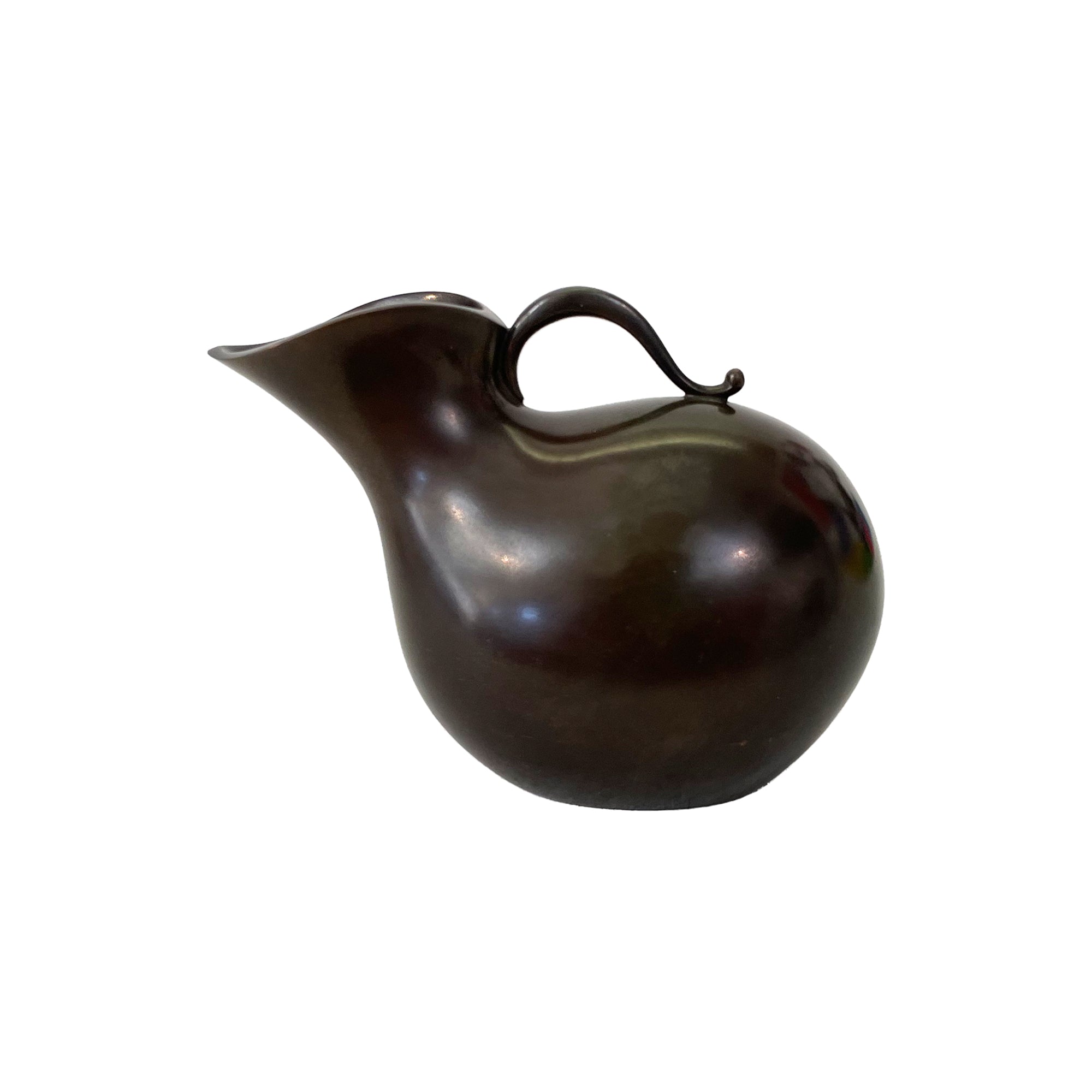 Petite Bronze Pitcher by Just Anderson