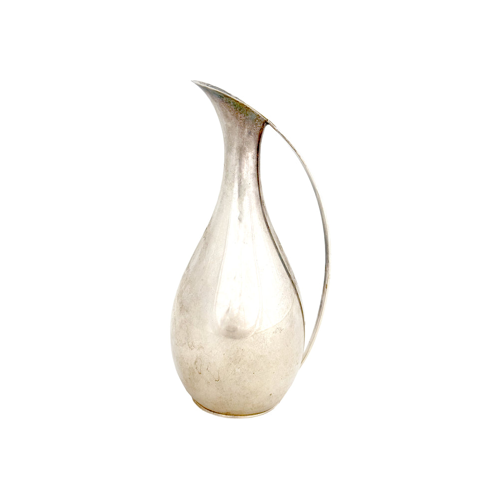 Petite Danish Silverplate Pitcher by E. Dragsted